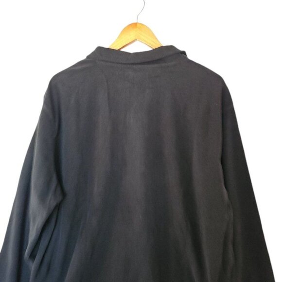 RAINS Addis Fleece Half Zip Pullover Shirt Black Men’s Plus Size XXL NWT - Picture 8 of 11